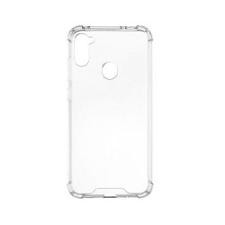 Capa de Silicone com Cantos Dura para Samsung Galaxy A11 Transparente Capa de Silicone com Cantos Dura para Samsung Galaxy A11 Transparente